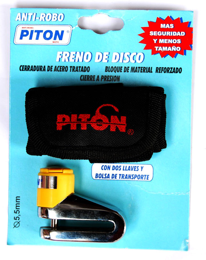Antirrobo moto cadena Piton - Aldamóvil 