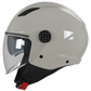 Casco Moto Abierto Jet Vito Doble Visor Sarenta Blanco