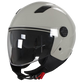 Casco Moto Abierto Jet Vito Doble Visor Sarenta Blanco