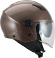 Casco Moto Abierto Jet Vito Doble Visor Sarenta Bronzo