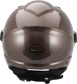 Casco Moto Abierto Jet Vito Doble Visor Sarenta Bronzo