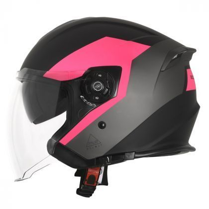 Casco Moto Jet Origine Palio EKO Matt Fucsia