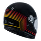 Casco Moto Intregral Origine Vega Sunrise Red Black (ECE2206)