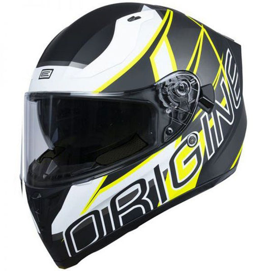 Casco Moto Intregral Origine STRADA COMPETITION FLUO/YELLOW/BLACK MATT (ECE22.06)