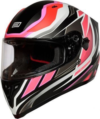 Casco Moto Intregral Origine Strada Revolution Fluo Fuxia White Black