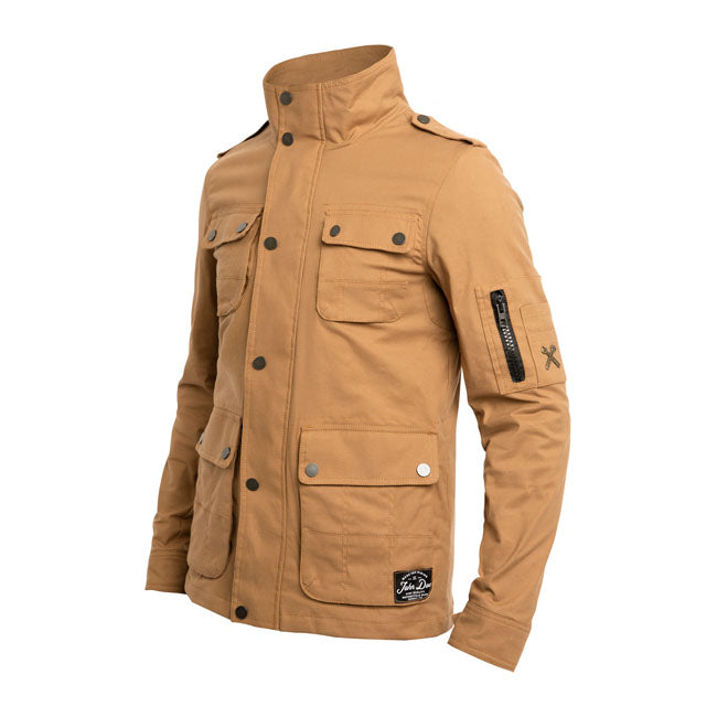 Chaqueta John Doe Explorer Field Camel - URA Moto