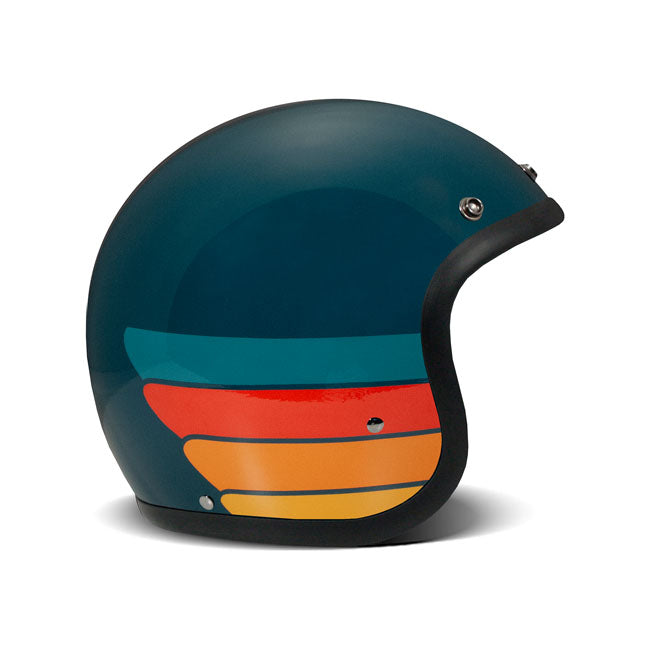 Casco Moto Jet DMD Vintage Petrolhead - URA Moto