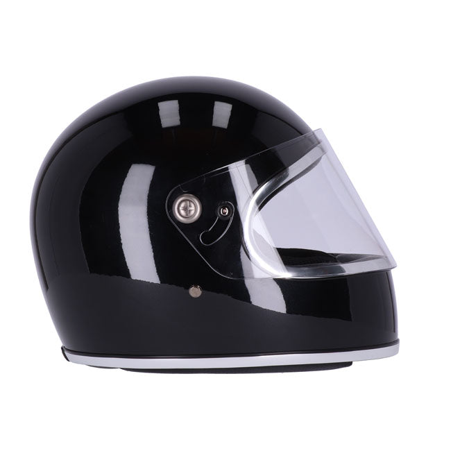 Casco moto Integral Roeg Chase Negro Brillante - URA Moto