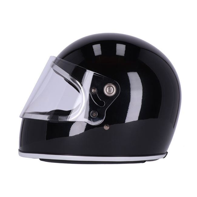 Casco moto Integral Roeg Chase Negro Brillante - URA Moto