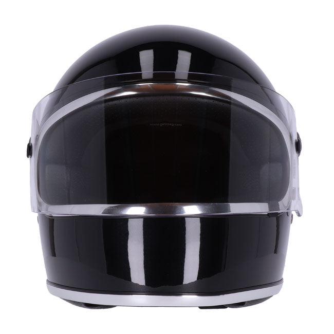 Casco moto Integral Roeg Chase Negro Brillante - URA Moto