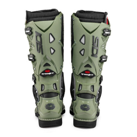 Botas Moto SIDI Crossfire 3  Verde Militar Negro