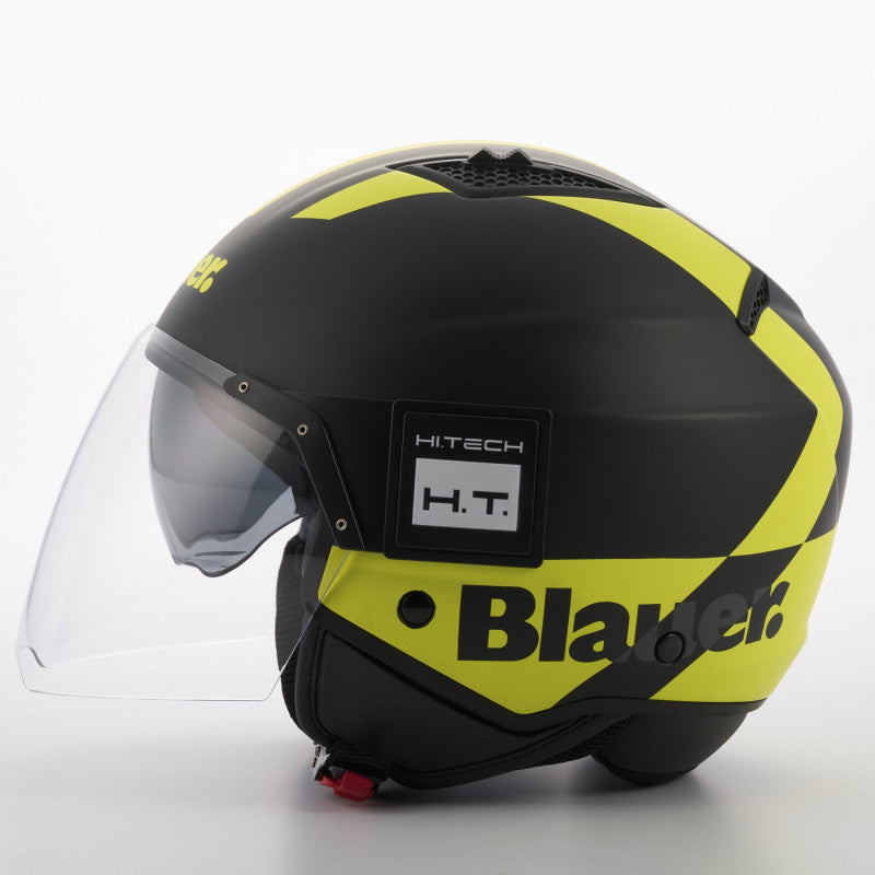 Casco moto jet online blauer