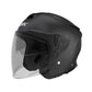 Casco moto SMK Jet GTJ Negro Mate (MA200)