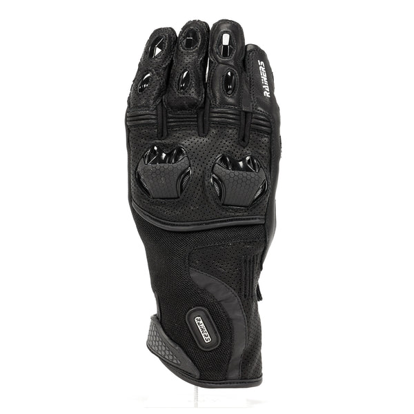 Guantes Moto Verano Rainers Sandro Negro, URA Moto