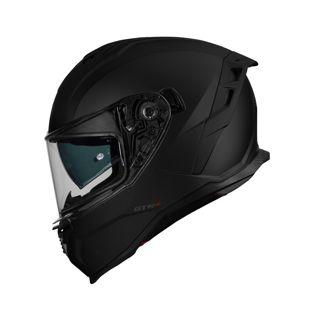 Casco moto Integral CMS GP4 Sport Black Matt - URA Moto