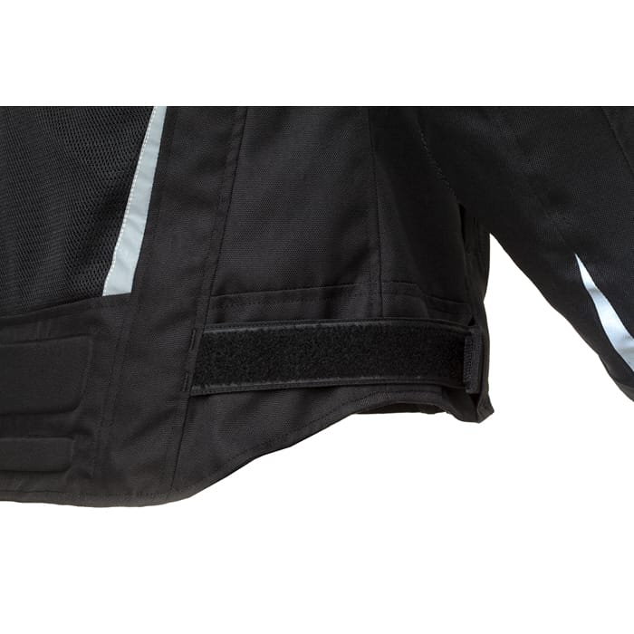 Chaqueta Moto Verano Cordura Rainers Jerez Negra-Fluor - URA Moto