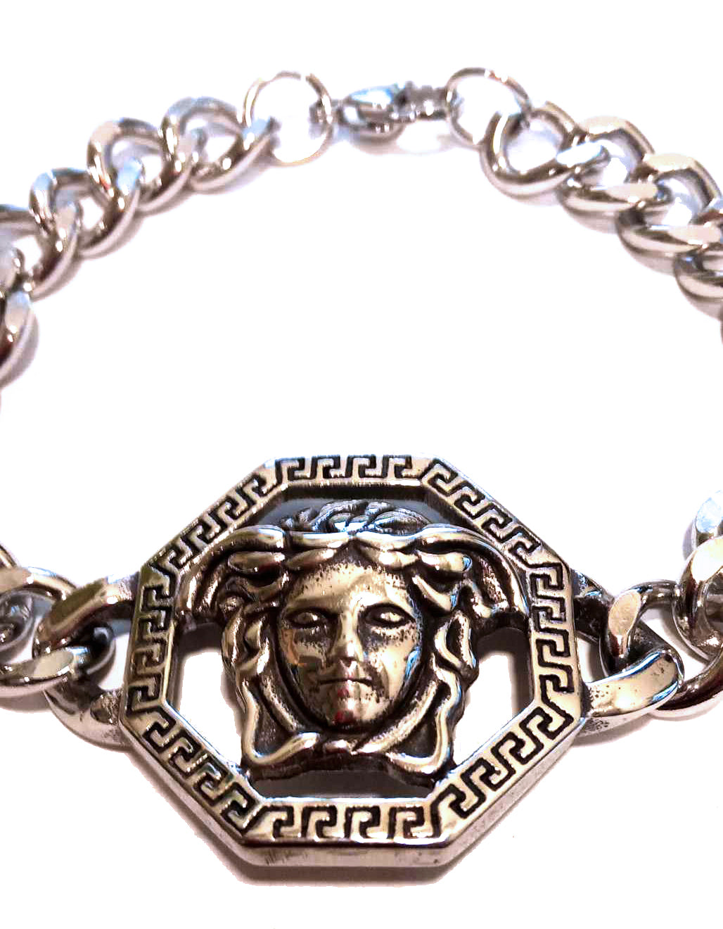 Pulsera Acero Inoxidable Medusa