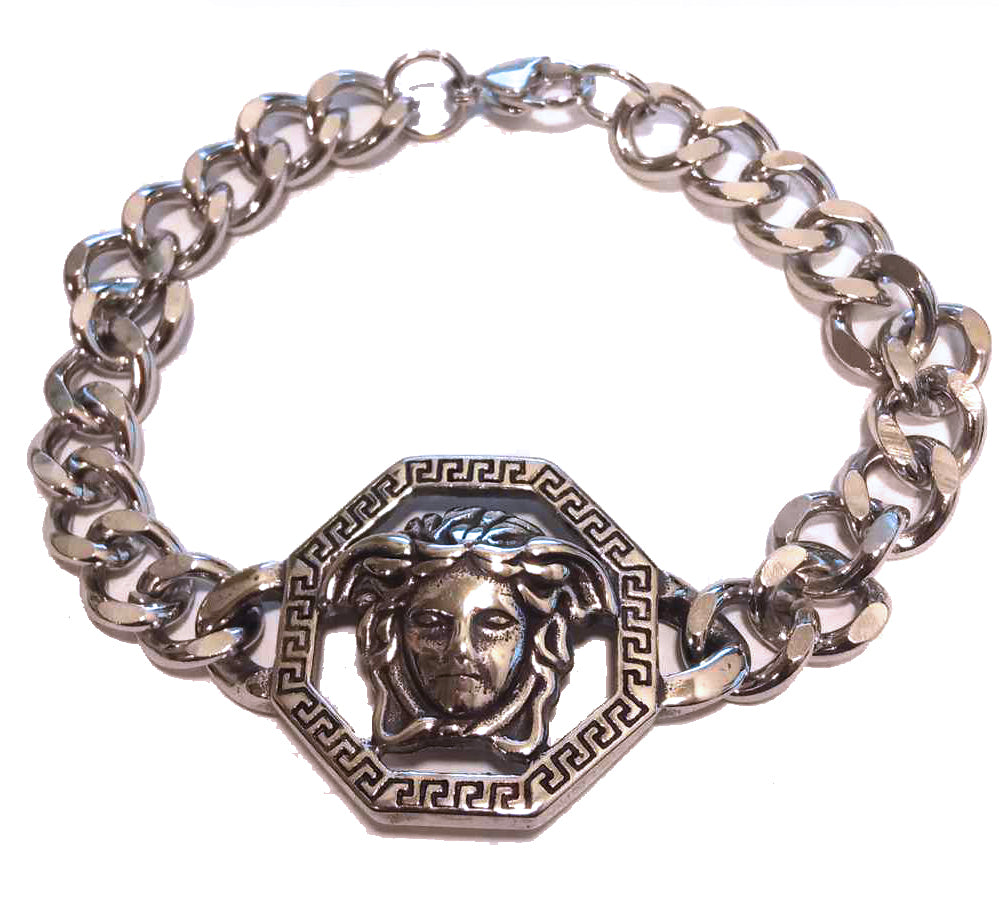 Pulsera Acero Inoxidable Medusa