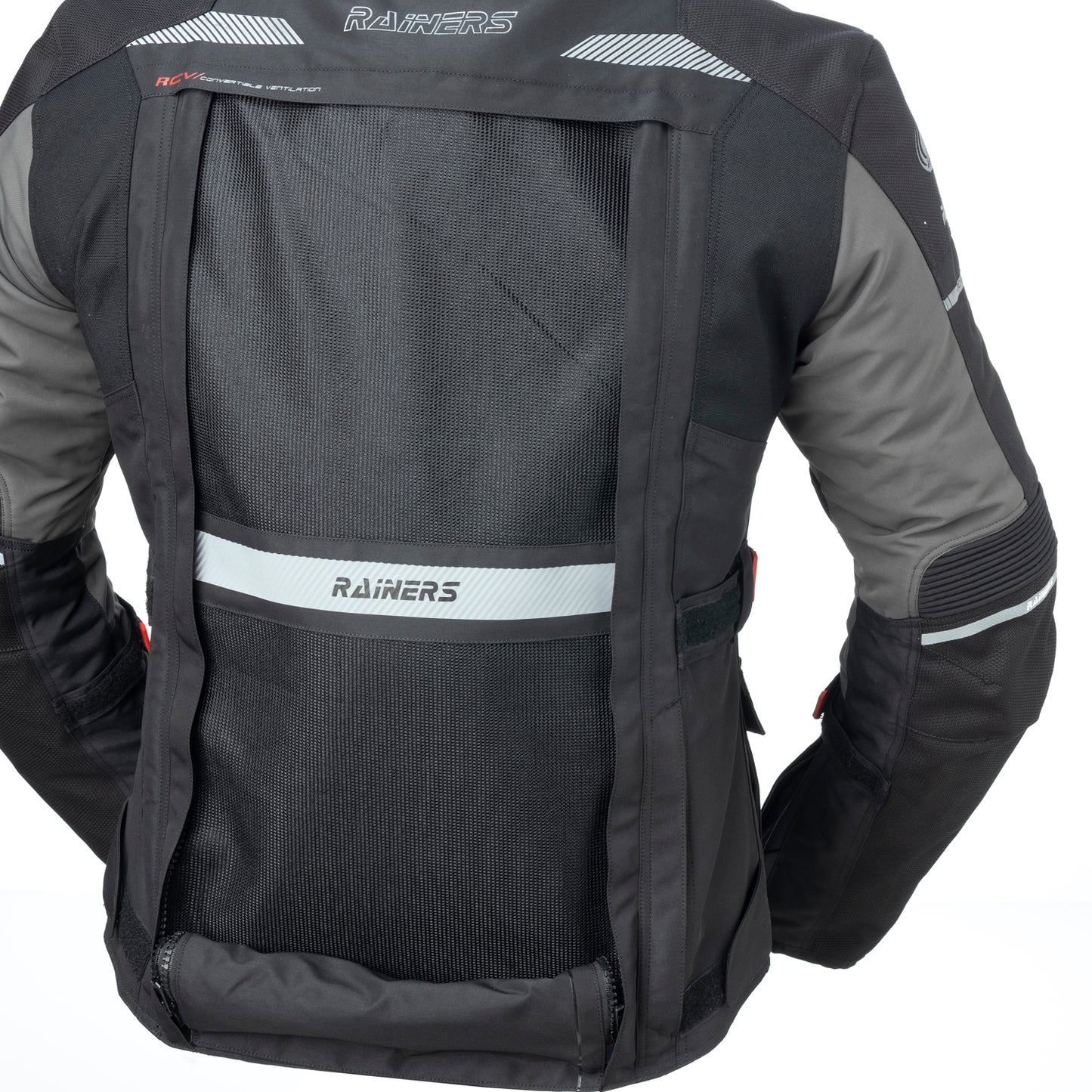 Chaqueta Moto Rainers Vancouver Negra