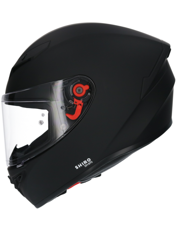 Casco Moto Integral Shiro SH-870 Negro Mate - URA Moto