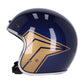 Casco moto Jet Roeg Jettson Metallic Blue - URA Moto