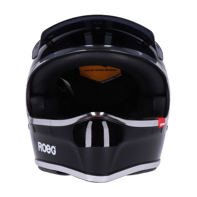 Casco moto Integral Roeg Peruna Midnight Metallic Black - URA Moto