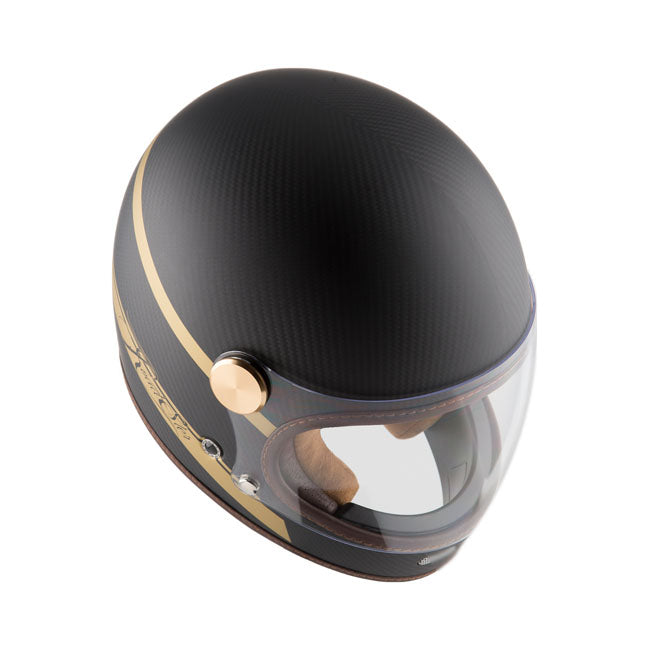 Casco Moto Integral BY City Roadster Carbon II Gold Strike - URA Moto