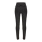 Pantalón Leggins Moto Ribbed Knee Motogirl Negro Mujer - URA Moto