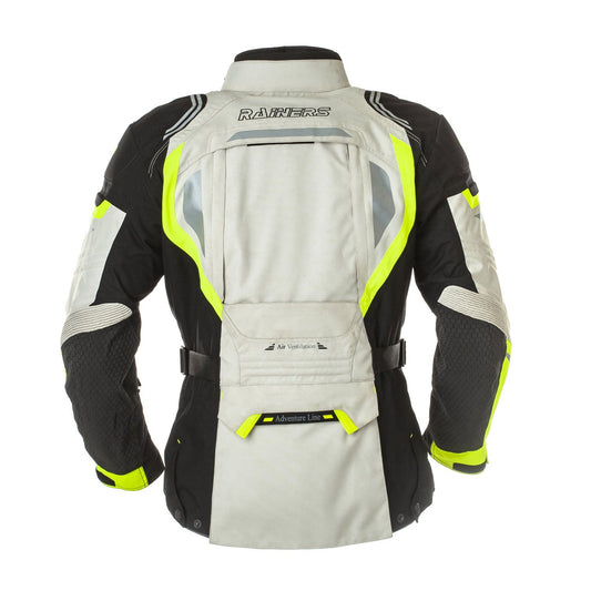 Chaqueta Invierno Moto Rainers Tanger Verde Gris - URA Moto