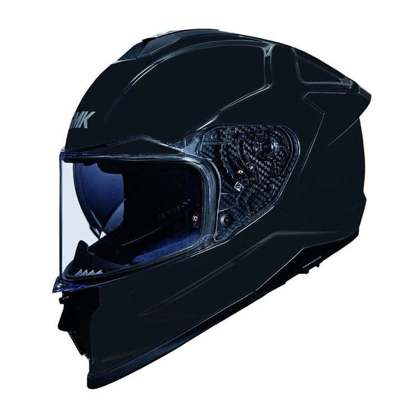 Casco moto SMK integral Retro Negro Mate (MA230) – URA Moto