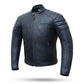 Chaqueta Moto Cuero Degend Deewar Piel Negra - URA Moto