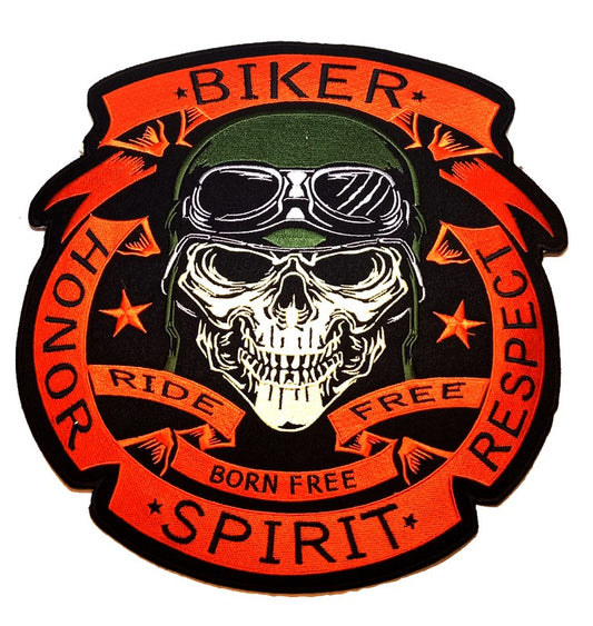 Parches bordados personalizados para motocicleta, parche bordado  personalizado para motociclista, ropa de motociclista, parche para coser o  planchar
